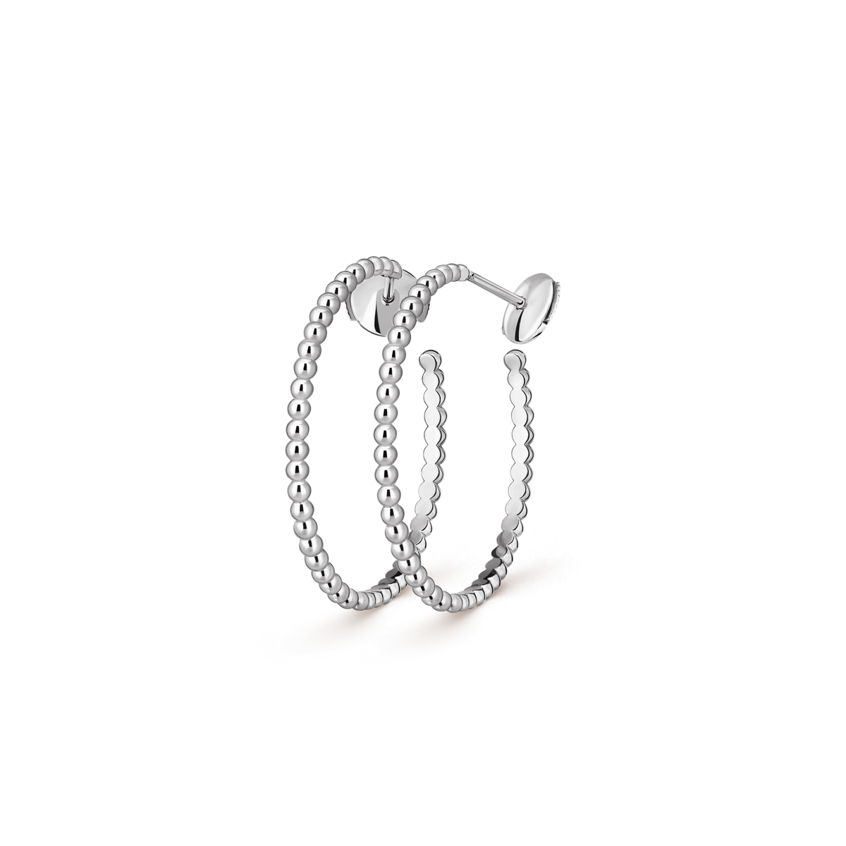 [Renovia Jewelry] SMOOTH BEAD STUD EARRINGS