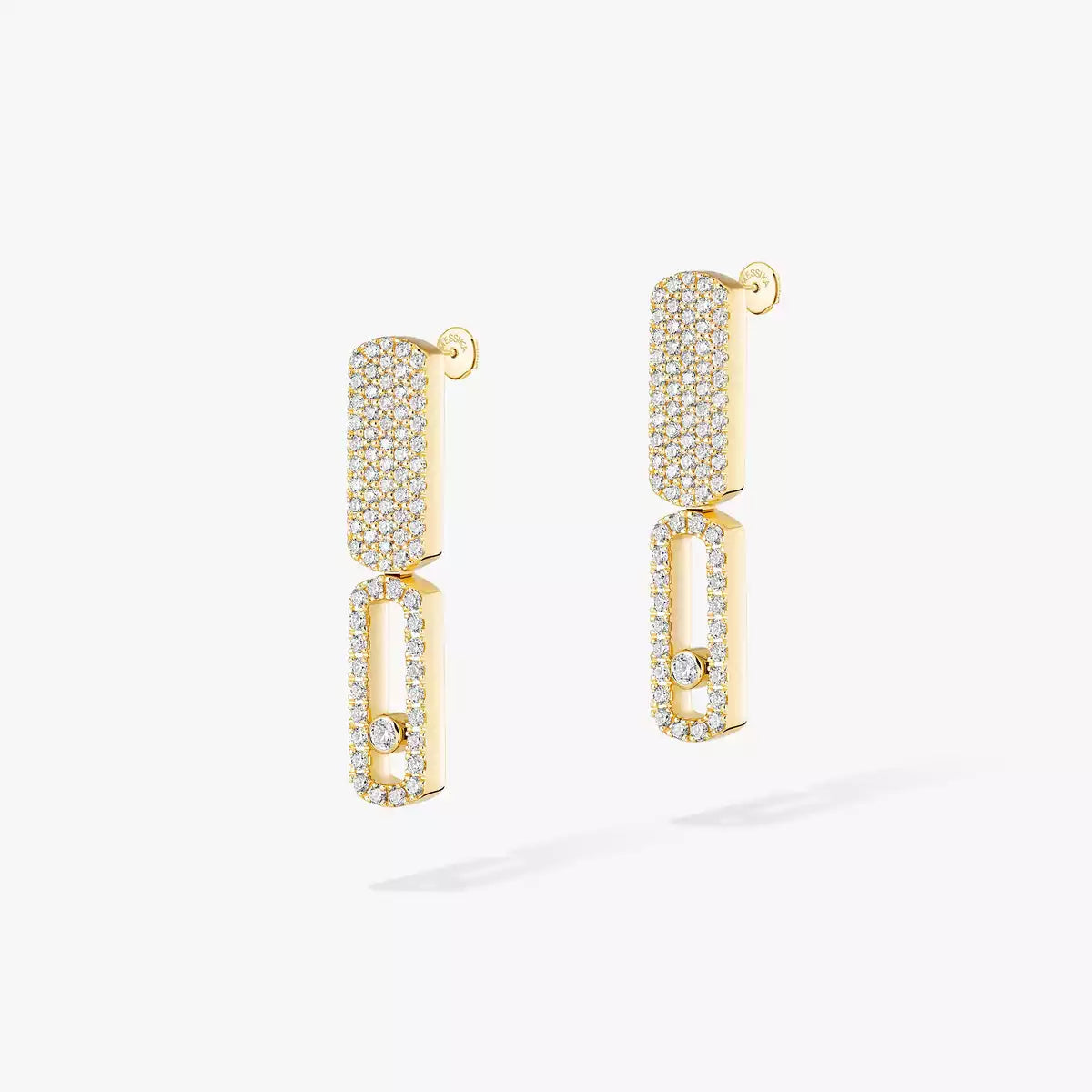[Renovia Jewelry]Imperial Move SM Diamond Earrings