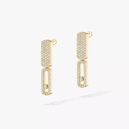 [Renovia Jewelry]Imperial Move SM Diamond Earrings